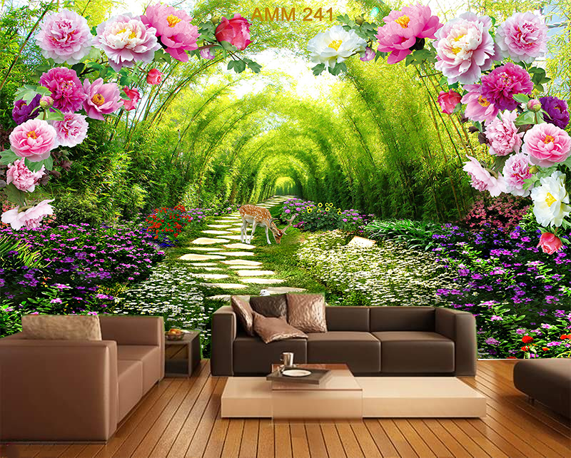 Tranh dán tường 3D