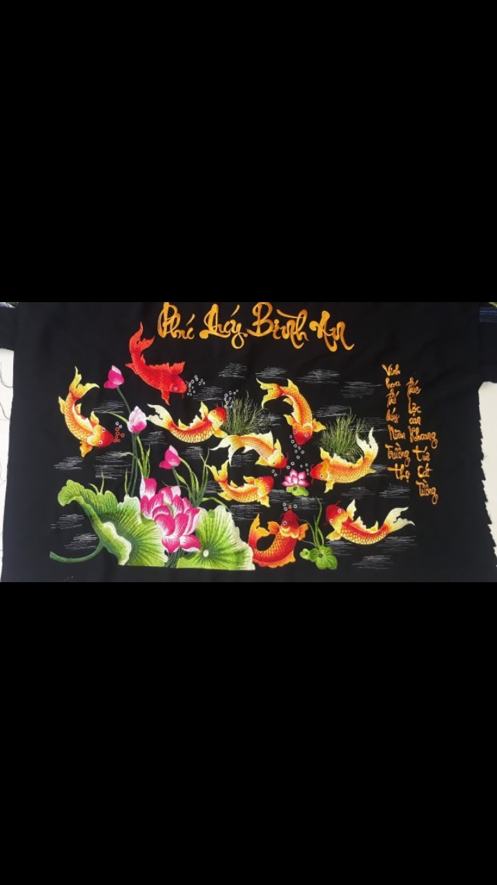 Tranh thêu phú qúy bình an