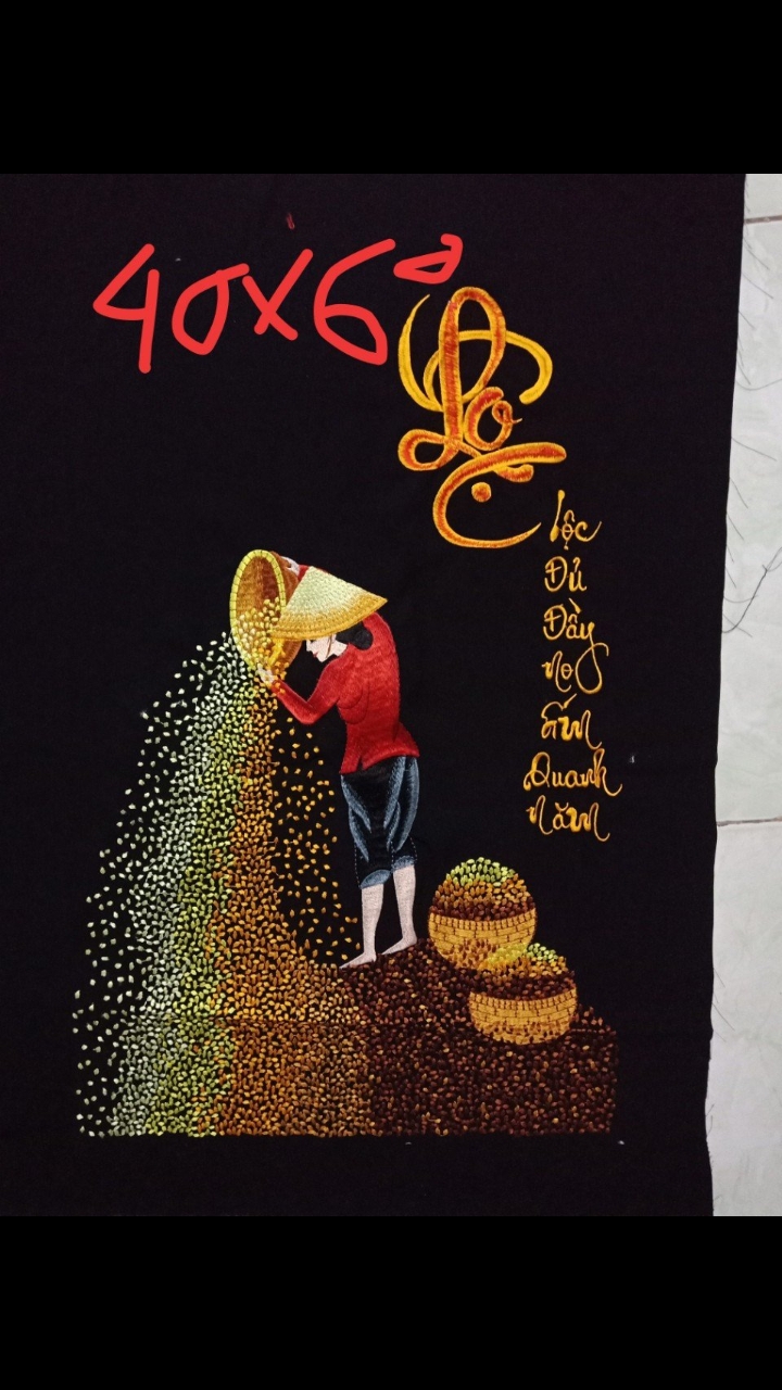 Tranh thêu thư pháp