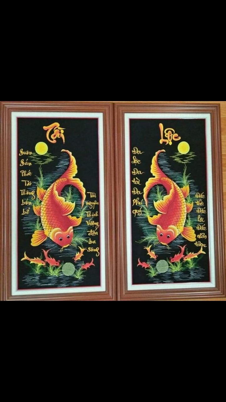Tranh thêu thư pháp